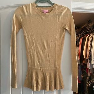 Lilly Pulitzer Peplum Sweater